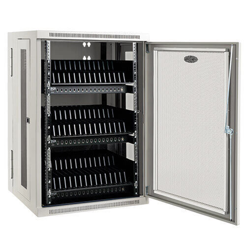 Armário para carregamento de tablets - CS48USBW - TRIPP-LITE - para hospital / móvel / com prateleiras