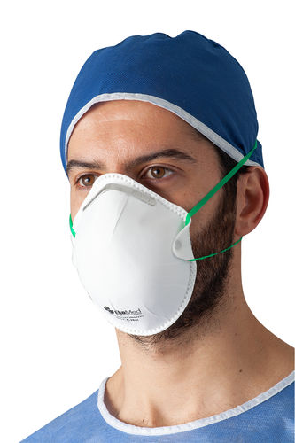 Respirador PFF3 - Ekomed Health - em tecido / sem válvula / tipo concha