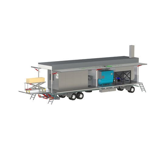 Forno crematório - Greenx Eco - térmico / de limpeza / de oxidação