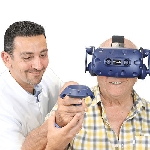Sistema de reabilitação do equilíbrio - PhysioVR, Virtual Reality Functional Rehabilitation - Virtualis - da mobilidade do braço / da mobilidade da mão / da mobilidade do punho