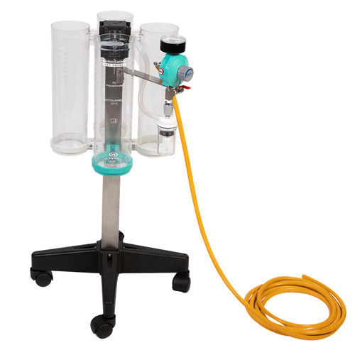 Aspirador cirúrgico pneumático - SC2014 - Yung Kang Medical Device - com rodízios