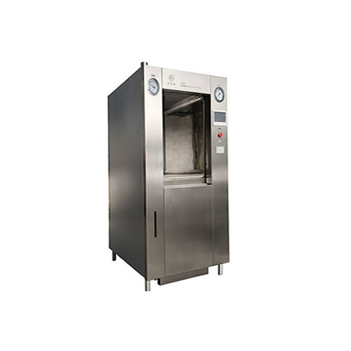 Esterilizador hospitalar a vapor - HX-65X78BIS-6P - Jiangsu Huaxi Medical Equipment - vertical / com abertura frontal / automático