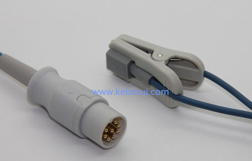 Sensor de SpO2 auricular - KB-020014-GL - Shenzhen Keborui Electronics Co., Ltd - veterinário / reutilizável