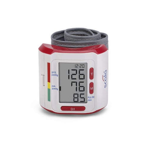 Medidor digital de pressão arterial automático - SC 6400 - SCALA Electronic - de punho / com braçadeira