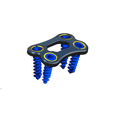 Placa de artrodese para vértebra cervical - ISpine ACP-Ⅰ/Ⅱ - Zhejiang Jiayou Medical Device - 1 nível