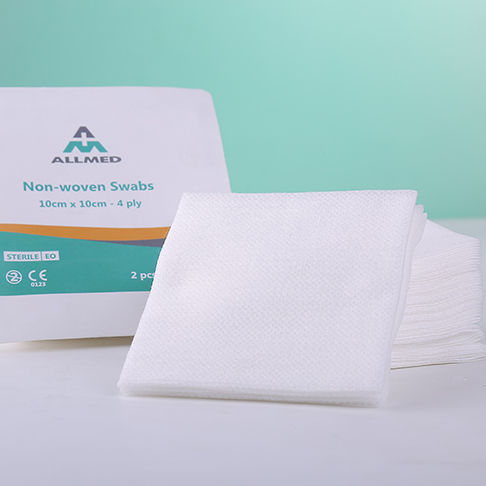 Compressa em tecido não tecido (TNT) - Allmed Medical Products - em poliéster