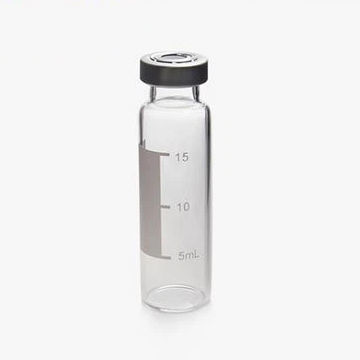 Vial para cromatografia gasosa (GC) - 20mm - ZHEJIANG AIJIREN TECHNOLOGY INC. - em vidro / graduado / com fundo redondo