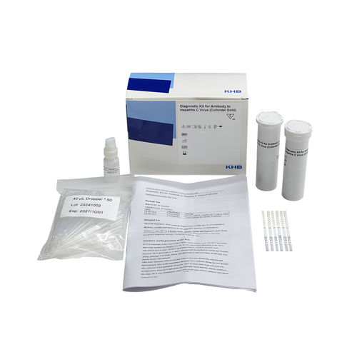 Teste rápido para doenças infecciosas - Shanghai Kehua Bio-engineering - da hepatite C / de anticorpos / de hepatite C (HCV)