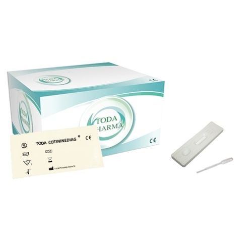 Kit de teste de despistagem de droga - COTININEDIAG® - TODA PHARMA - de cotinina / de imunoensaio / de imunocromatografia