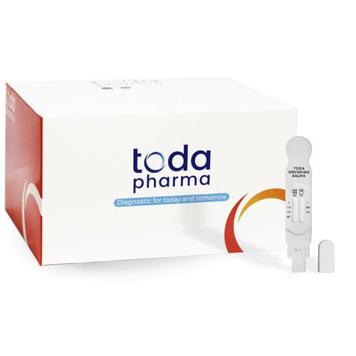 Kit de teste de despistagem de droga - 5+® - TODA PHARMA - para medicamentos / de saliva