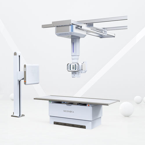 Sistema de radiografia digital - Staray 8000Super Flagship - Mednova Medical - para radiografia geral / com braço porta-tubo telescópico de teto / com bucky de piso