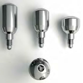 Pilar de cicatrização cônico - Teetanium ®   - Medibrex - em titânio / de hexágono interno / de parafuso