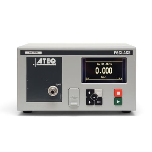 Testador de estanqueidade de empacotamento - F6 CLASS  - Ateq - por queda de pressão diferencial / de bancada / compacto