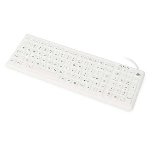 Teclado hospitalar com teclado numérico - ATM-SK402 - Shezhen AITmon Technology Co,.Ltd - em silicone / lavável / USB