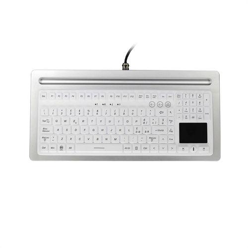 Teclado hospitalar com touchpad - ATM-ORDK10 - Shezhen AITmon Technology Co,.Ltd - com teclado numérico / internacional / em silicone