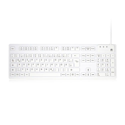 Teclado hospitalar com teclado numérico - ATM-SK400 - Shezhen AITmon Technology Co,.Ltd - em silicone / lavável / USB