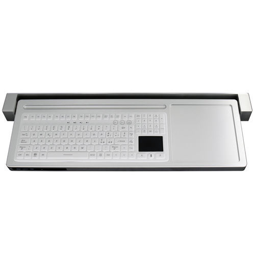 Teclado hospitalar com touchpad - ATM-ORK04 - Shezhen AITmon Technology Co,.Ltd - com teclado numérico / internacional / em silicone