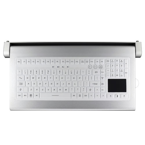 Teclado hospitalar com teclado numérico - ATM-ORK08 - Shezhen AITmon Technology Co,.Ltd - em silicone / em alumínio / USB