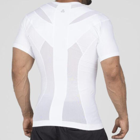 Camiseta de compressão para apoio postural - POSTURE SHIRT® - AlignMed® - de homem / L / M
