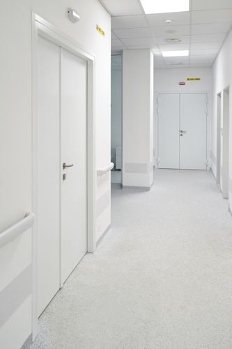 Porta de proteção - 104.08 - FORCLEAN - com blindagem / para serviço de radiologia / de abrir