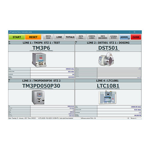Software de coleta de dados - TECNA SWM SOFTWARE MANAGER - MARPOSS - de análise de dados / de gestão / de visualização