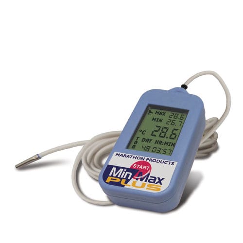 Monitoramento de teste de temperatura - Min/Max Plus - Marathon Products - compacto / digital / USB
