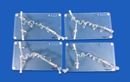 Modelo vascular de artéria carótida interna - SJV012 - Trando 3D Medical Technology - para treinamento / de aneurisma / em silicone