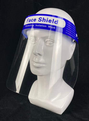 Protetor facial descartável - EuroMed - transparente