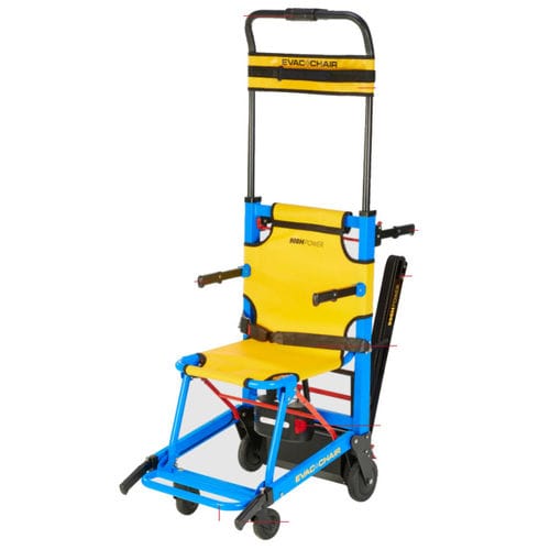 Cadeira de resgate para ambiente interno - 900H Power - Evac+Chair International - para ambiente externo / com bateria / dobrável