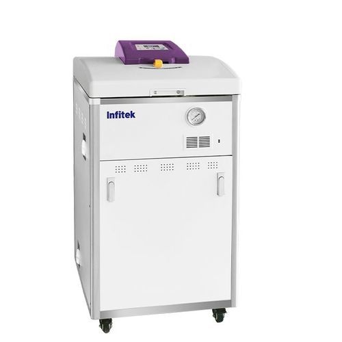 Autoclave médico-hospitalar - STV-FL series - Infitek - vertical / com rodízios / em aço inoxidável