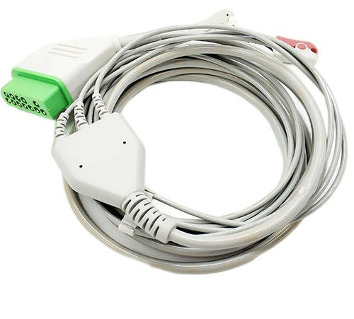 Cabo de ECG de 3 fios - EC203SA-009 - Shenzhen Redy-Med Technology Co.,Ltd - 6 vias