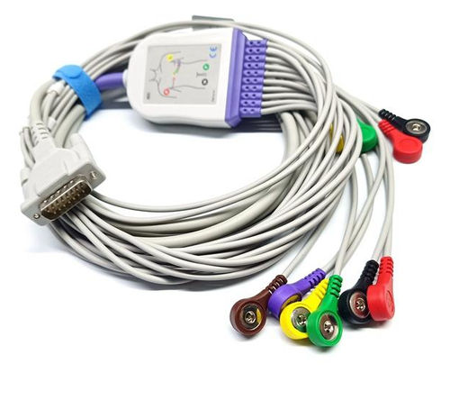 Cabo de ECG 10 vias - EK210BA-015C - Shenzhen Redy-Med Technology Co.,Ltd