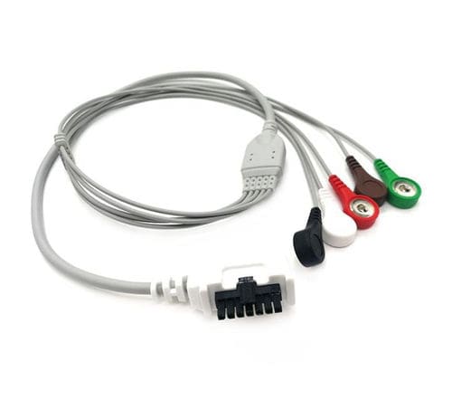 Cabo de ECG para holter cardíaco - VC203SA-012 - Shenzhen Redy-Med Technology Co.,Ltd - de 3 fios / 5 vias / 7 vias