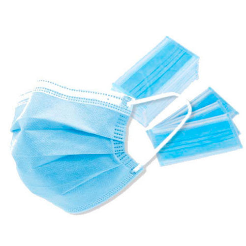 Máscara cirúrgica de tipo IIR - Longtron Medical Technology Co., Ltd. - para adulto / azul / de tripla camada