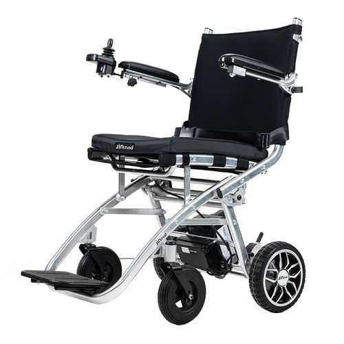 Cadeira de rodas elétrica - DYN20A-LW-ZJ - Zhongjin Medical - para ambientes externos / dobrável / com apoio para pernas