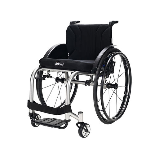 Cadeira de rodas manual - NA-432 - Zhongjin Medical - para ambientes externos / dobrável / com apoio para pernas