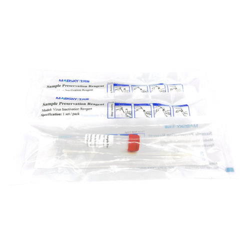 Kit de coleta clínico - MABSKY BIO-TECH CO.，LTD - nasofaríngeo / para esfregaço da garganta