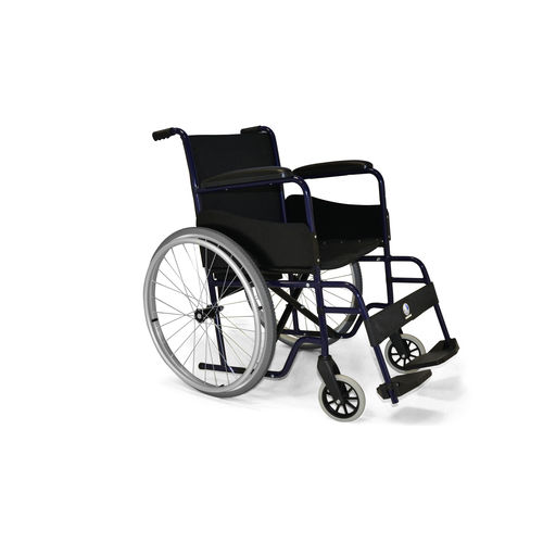 Cadeira de rodas manual - 708 S20 24' - Vermeiren Medical Equipment - para ambientes externos / dobrável / preta