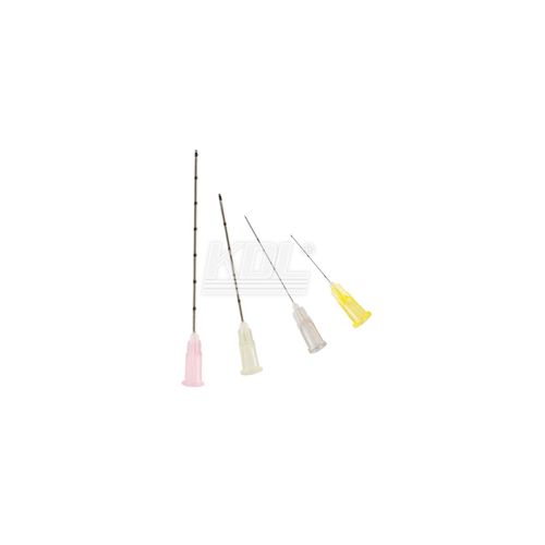 Agulha para injeção de material de preenchimento estético - Zhejiang Kindly Medical Devices - estéril / de ponta romba / 25G