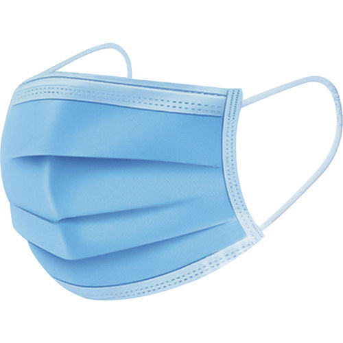 Máscara cirúrgica EN 14683 - SPFH-K20001 - Soundpond International - para adulto / azul / descartável