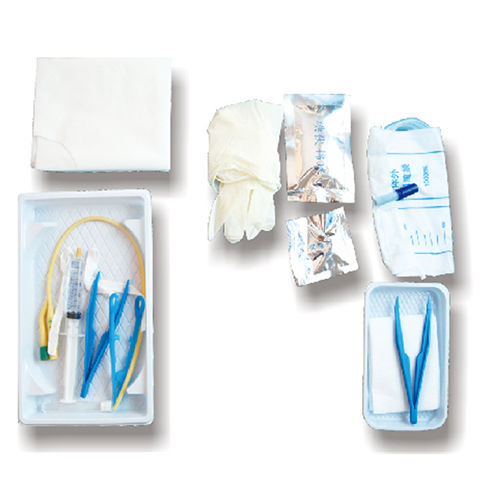 Kit de sondagem vesical - 590 - Xinxiang Qiangsheng Medical Equipment - estéril / descartável