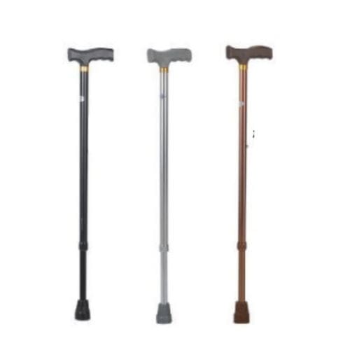 Bengala tipo T - KR9206L - Zhenjiang Kangrui Rehabilitation Equipment Co., Ltd. - de altura regulável