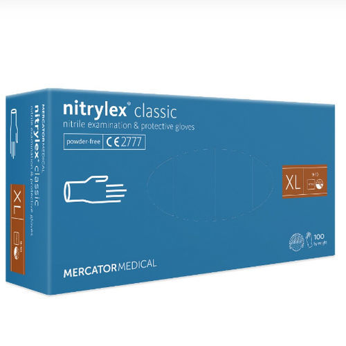 Luvas nitrílicas - NITRYLEX-XL - Bull Products - hospitalar / M / L