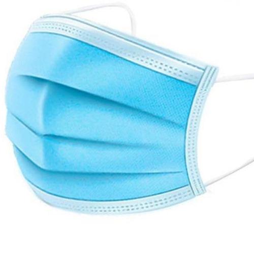 Máscara cirúrgica de tipo IIR - TIIR50 - Bull Products - para adulto / caixa de 50 unid. / azul
