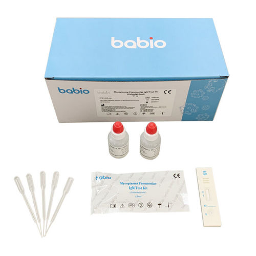 Kit de teste de pneumonia - Jinan Babio Biotech - de imunoglobulinas M / de micoplasma / de soro
