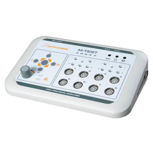 Sistema de EMG de 8 canais - M-TEST-8 - DX-Systems - portátil / com monitoramento dos potenciais evocados