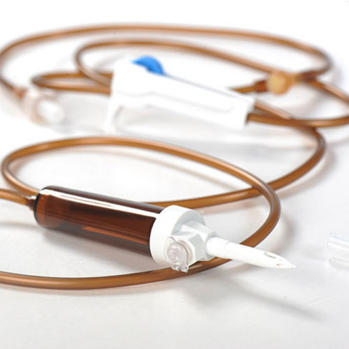 Kit de infusão para quimioterapia - E41 NCV/30 - Sunrise Medical Technology - em policloreto de vinila / com câmara de gotejamento / com conector em Y
