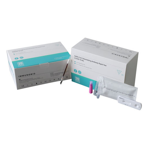 Kit de teste de COVID-19 - Hangzhou Immuno Biotech Co., Ltd - de anticorpos neutralizantes / de coronavírus / de sangue total