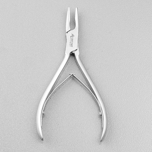 Pinça odontológica - MDI-00110-10	 - Mediciveins - de Friedman / goiva / reta