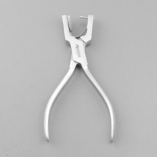 Pinça ortodôntica - MDI-01100-1100	 - Mediciveins - de Ainsworth / reta / em aço inoxidável